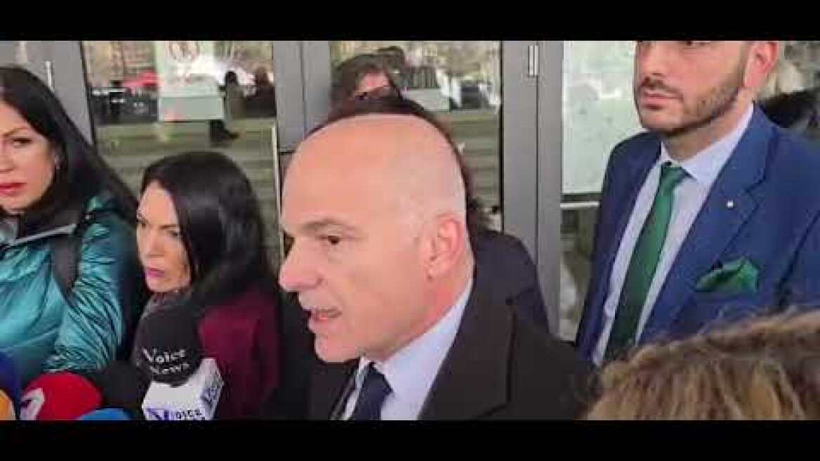 Οι δηλώσεις του Αντώνη Ψαρόπουλου έξω από το δικαστήριο