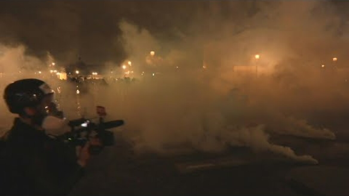 Incidents in central Paris during demonstration against pension reform | AFP