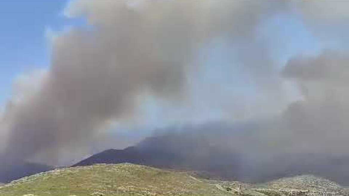 Φωτιά στην Κάρυστο