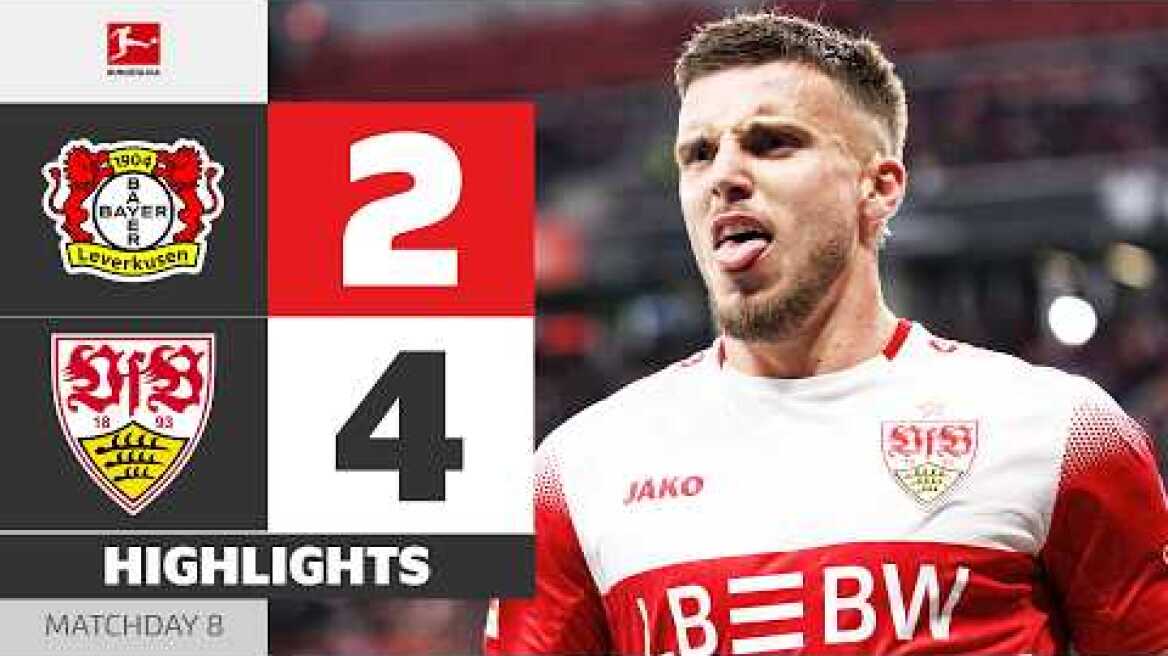 Demirović Scores Twice! | BAYER 04 LEVERKUSEN - VFB STUTTGART | Highlights | Matchday 8 – Bundesliga