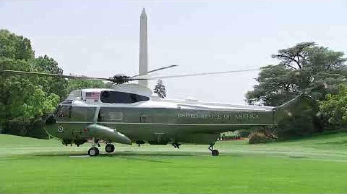 WOW: The BEST Marine One Landing You May Ever See