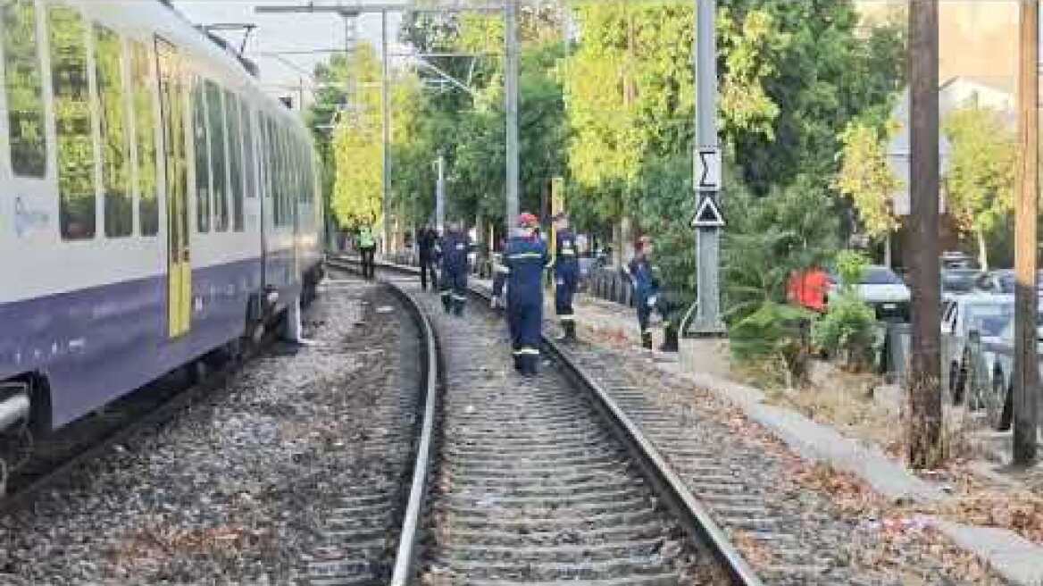 Πεζός παρασύρθηκε από τρένο στην Κωνσταντινουπόλεως