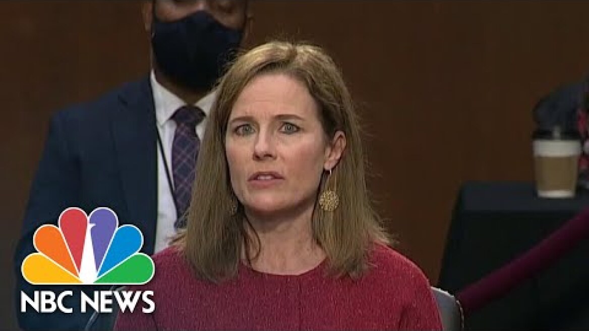 Watch Highlights From Second Day Of Barrett's Confirmation Hearing | NBC News NOW
