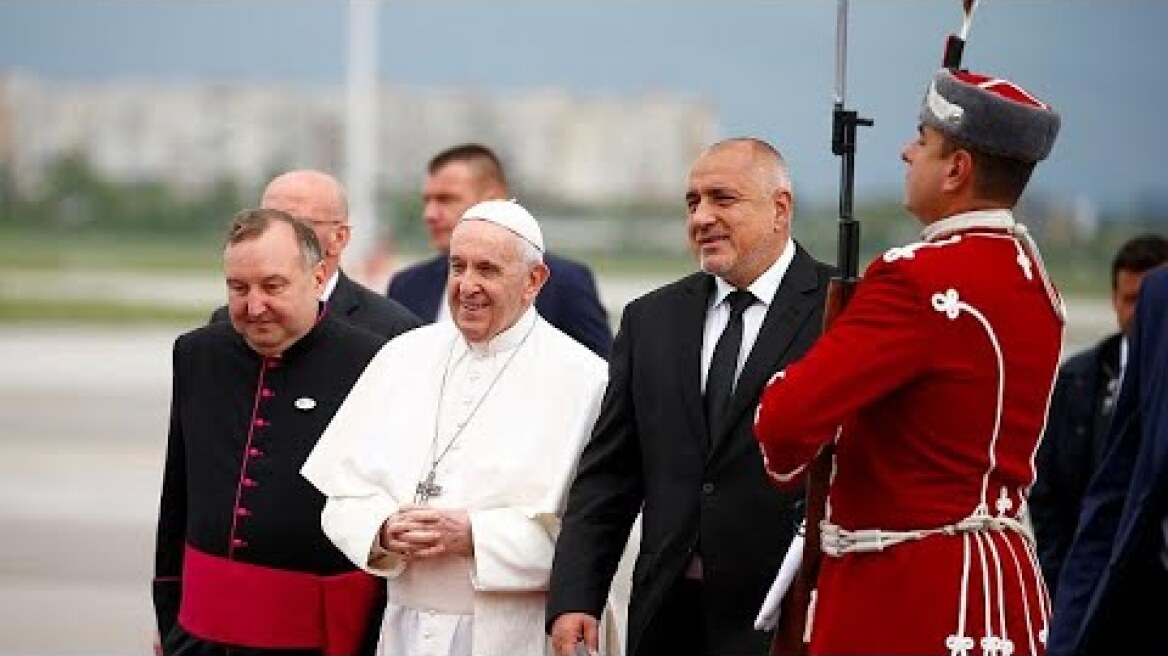 Watch again: Pope Francis starts three-day visit to Bulgaria and North Macedonia