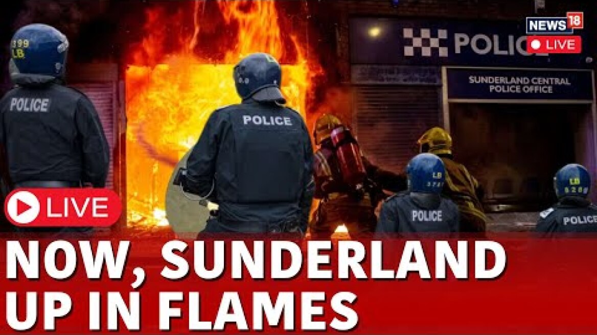 UK Protest Live | Sunderland Protest Live | Sunderland Riots | UK News Live | UK Choas Live | N18G