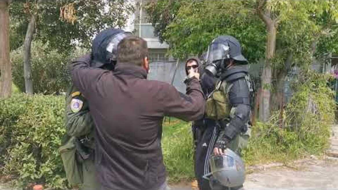 Νέα ένταση και προσαγωγή στο ΑΠΘ 19/4/2022
