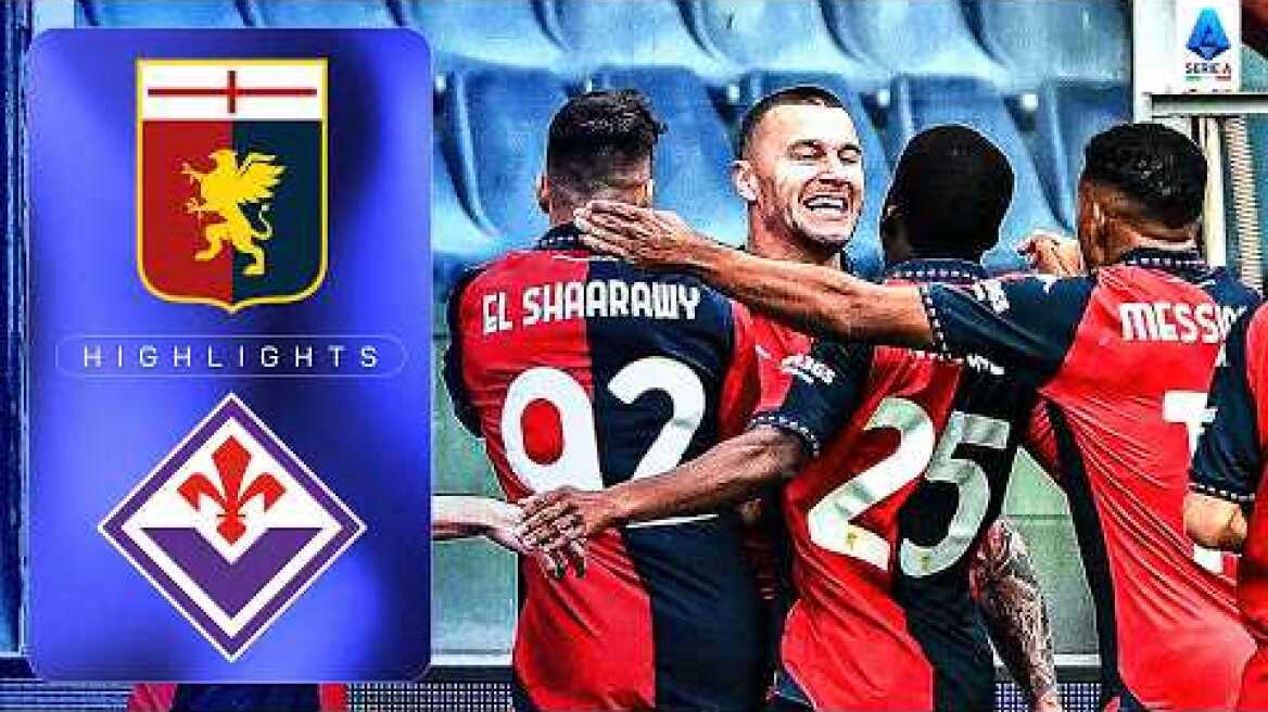 First Triumph for the Grifone! | GENOA-FIORENTINA | HIGHLIGHTS | Serie A 2026/27