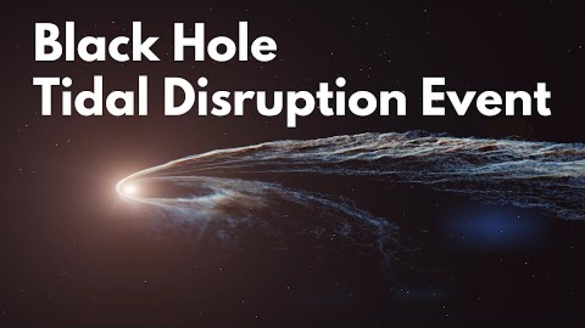 Black Hole Tidal Disruption Event (Animation)