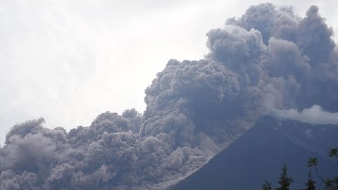 Guatemala’s Fuego volcano erupts