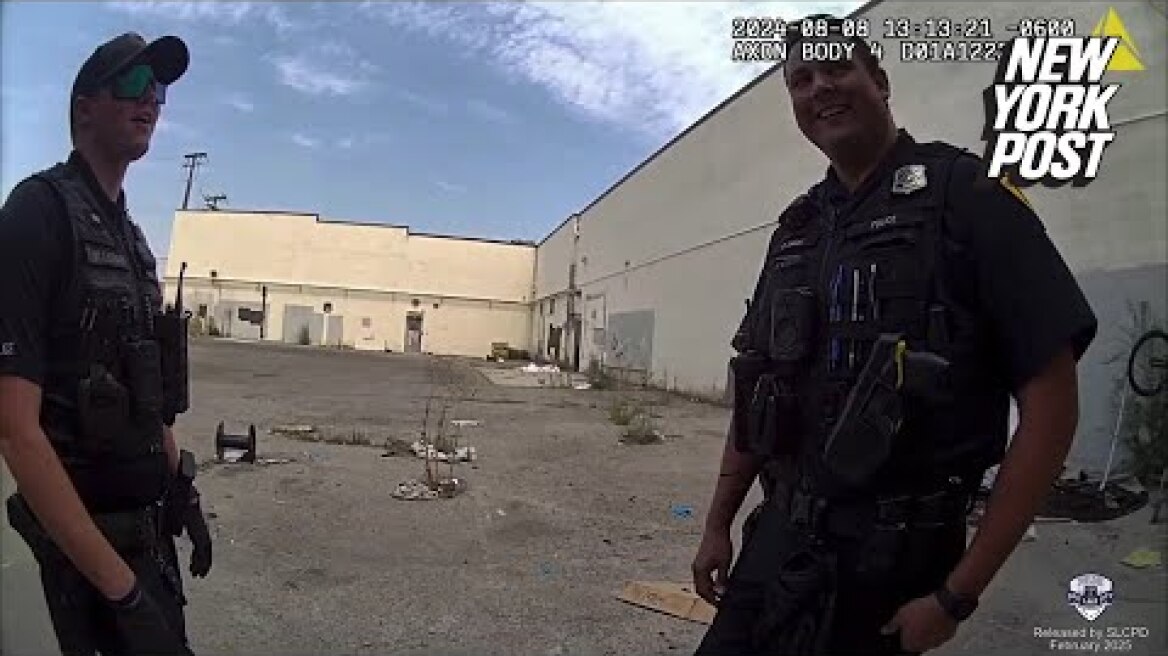 Police officers disciplined for using box cutter on dead man's body and laughing