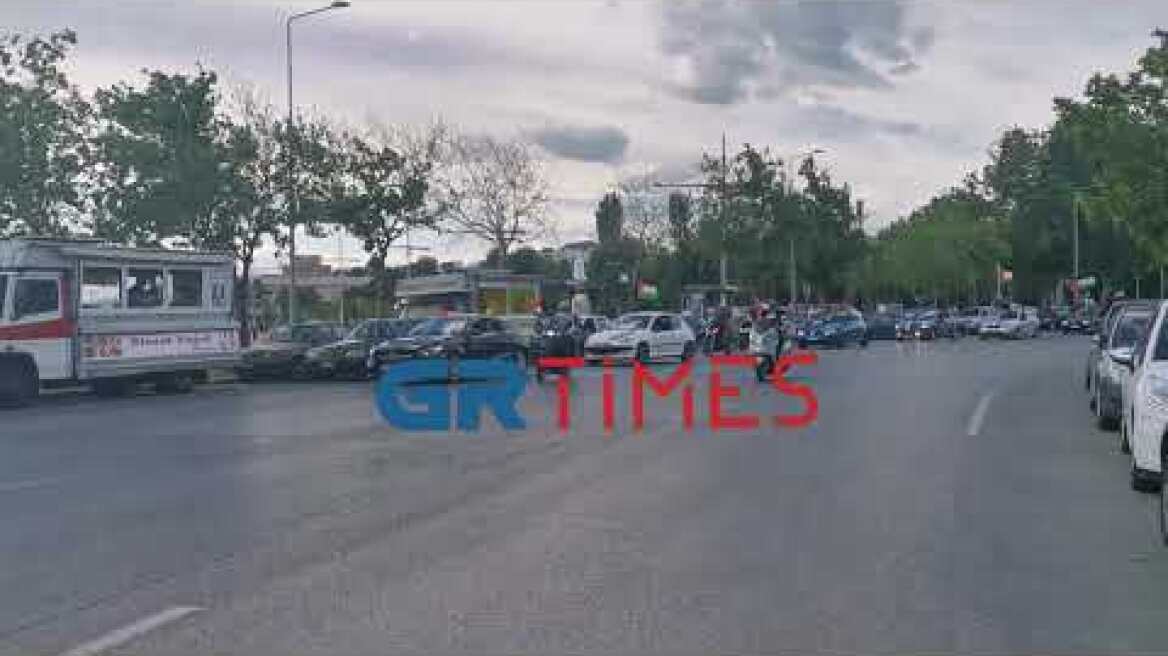Μηχανοκίνητη πορεία για Παλαιστίνη στη Θεσσαλονίκη - GRTimes.gr