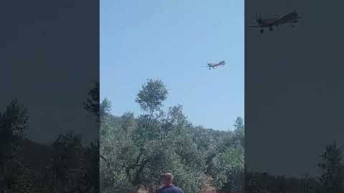 Φωτιά στους Αγίους Θεοδώρους Αλμυρού