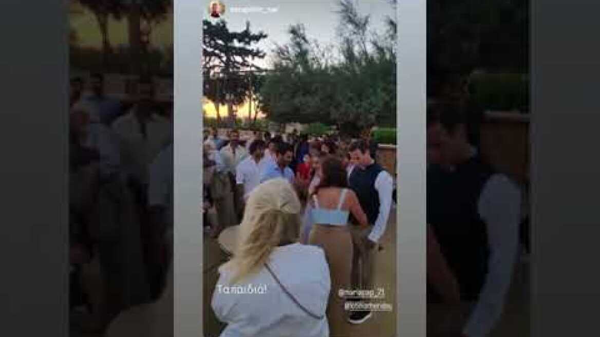 Ο γάμος της Φωτεινής Αθερίδου και του Κωνσταντίνου Μαγκλάρα