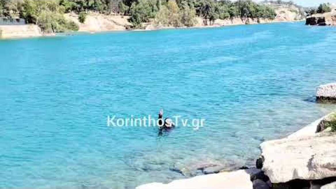 Θρίλερ στην Ποσειδωνία Κορίνθου – Όχημα εντοπίστηκε μέσα στη θάλασσα