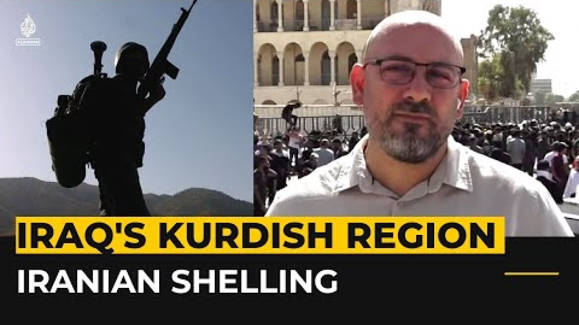 LATEST UPDATES: Iran shells targets in Iraq's Kurdish region