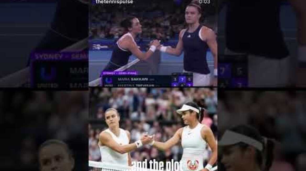 Το instagram story της Putintseva για τη Σάκκαρη