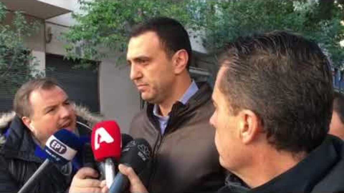 Ο Βασίλης Κικίλιας για την έκρηξη στο Κολωνάκι