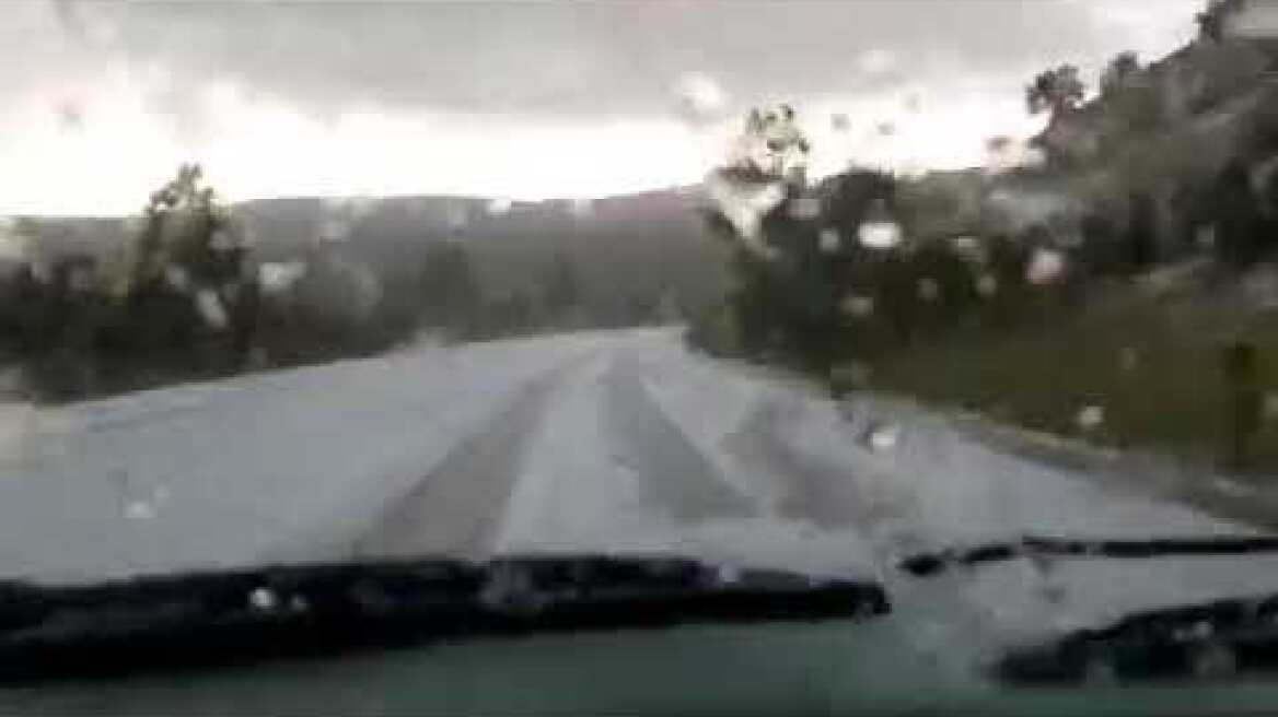 HALKIDIKINEWS - Χαλάζι στον Πολύγυρο (1) 26-5-20