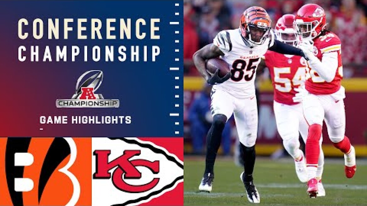Bengals vs. Chiefs AFC Championship Highlights | NFL 2021