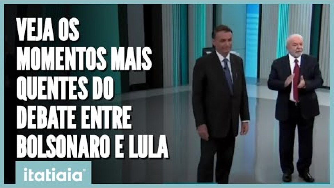 BOLSONARO X LULA: VEJA OS MOMENTOS MAIS QUENTES DO DEBATE