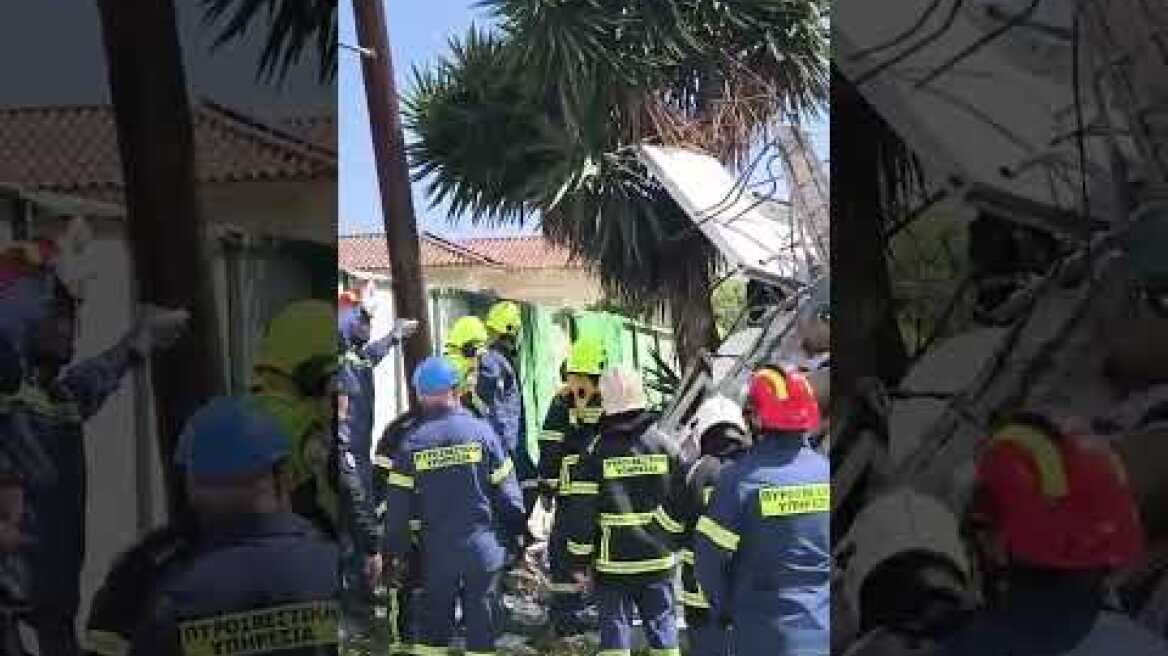 Κατέρρευσε πολυκατοικία στην Κύπρο