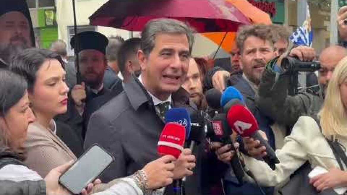 Δηλώσεις Κωνσταντίνου Π. Γκιουλέκα  μετά τη λήξη της μαθητικής παρέλασης