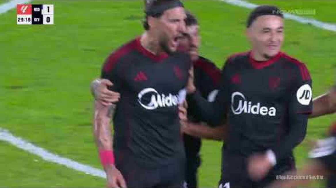 Ρεάλ Σοσιεδάδ – Σεβίλλη: 2-1 (MD10, 24/10/2025)