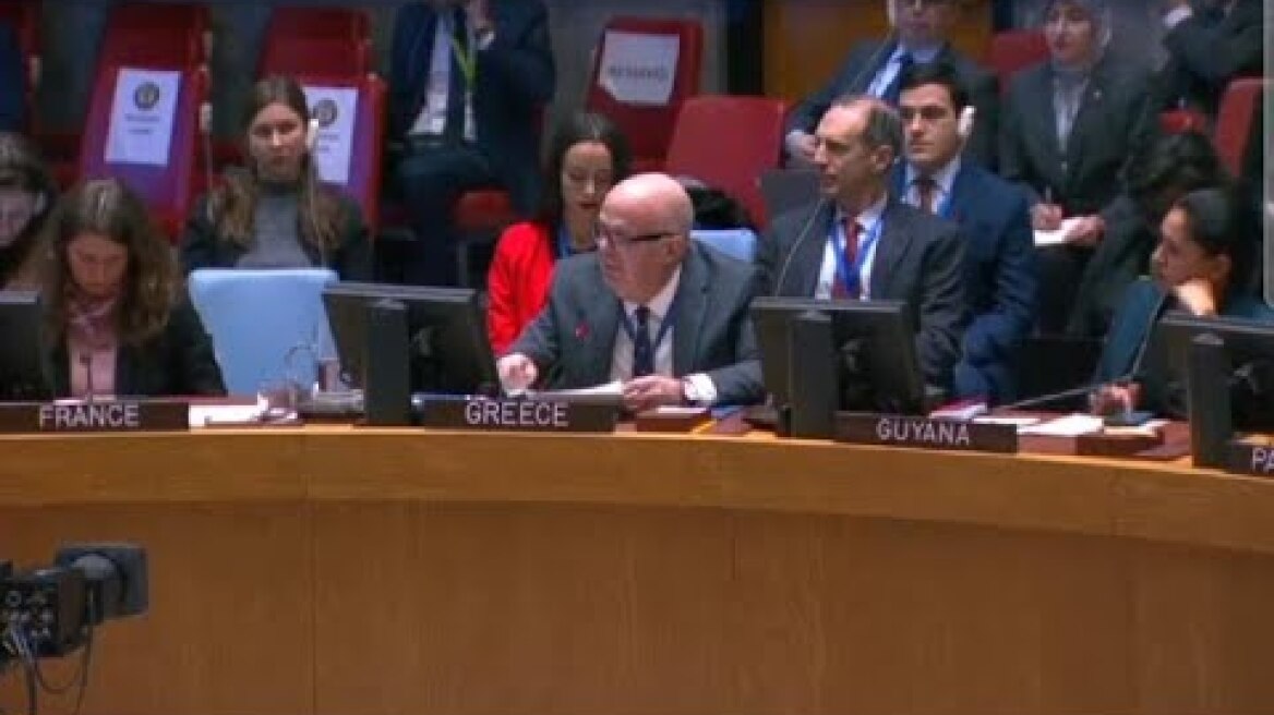 Statement of Greece at UNSC 9830th meeting