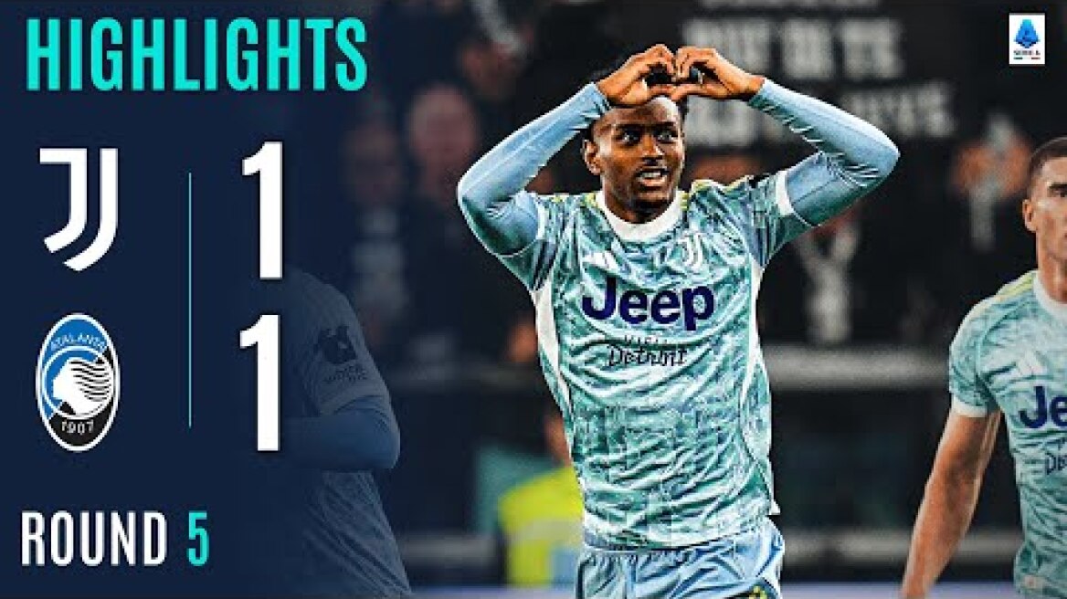 JUVENTUS-ATALANTA 1-1 | HIGHLIGHTS | Thrilling Clash Ends in Draw | Serie A 2025/26