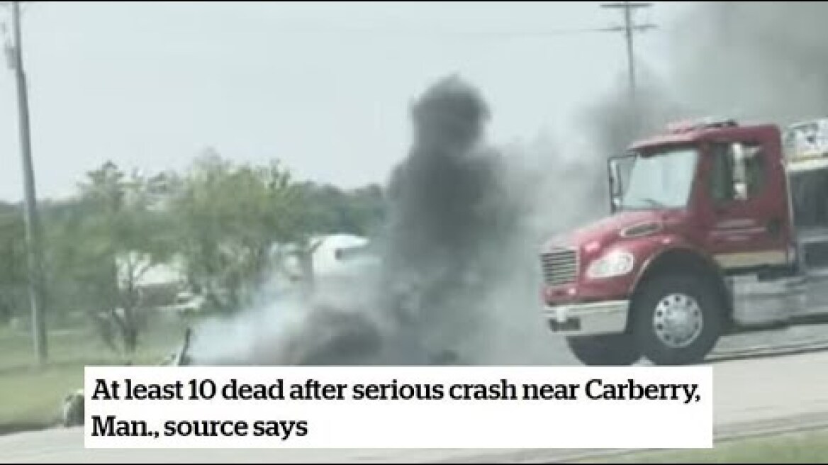 At least 10 dead after serious crash near Carberry, Man., source says