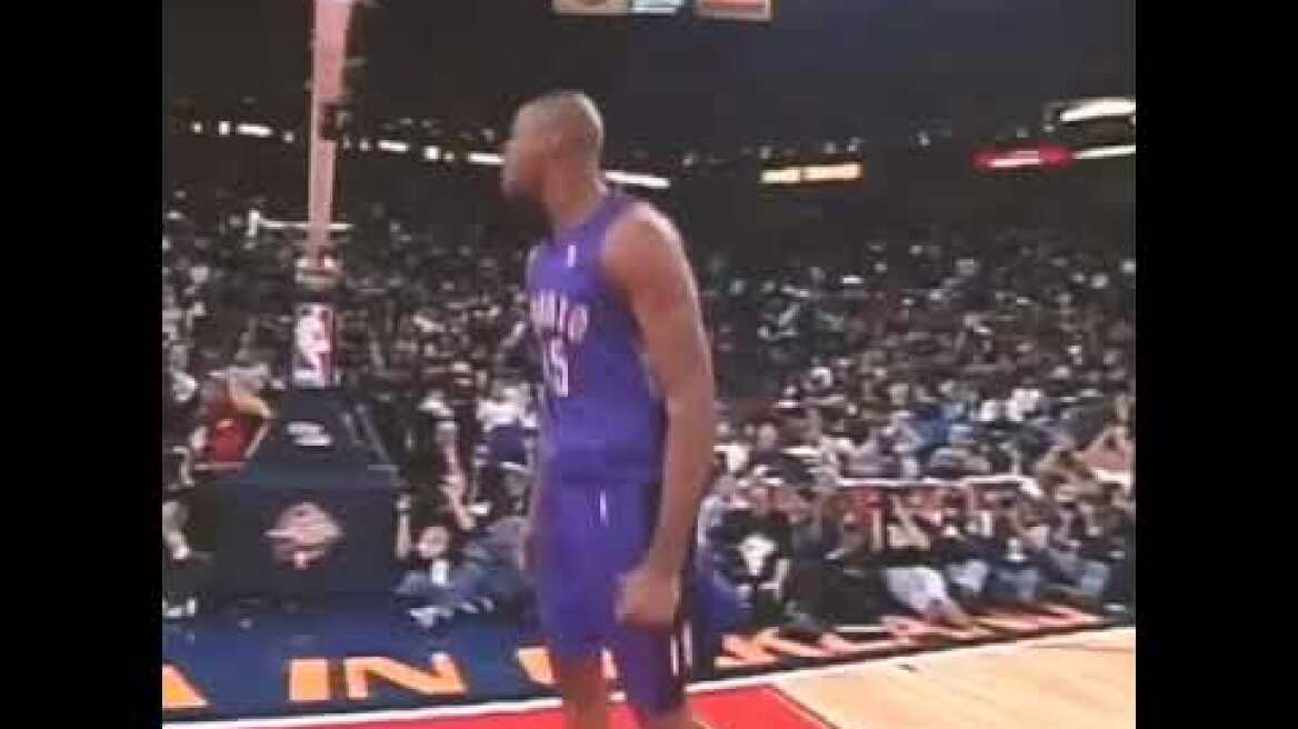 Vince Carter - 360 windmill dunk in every angle. #shorts