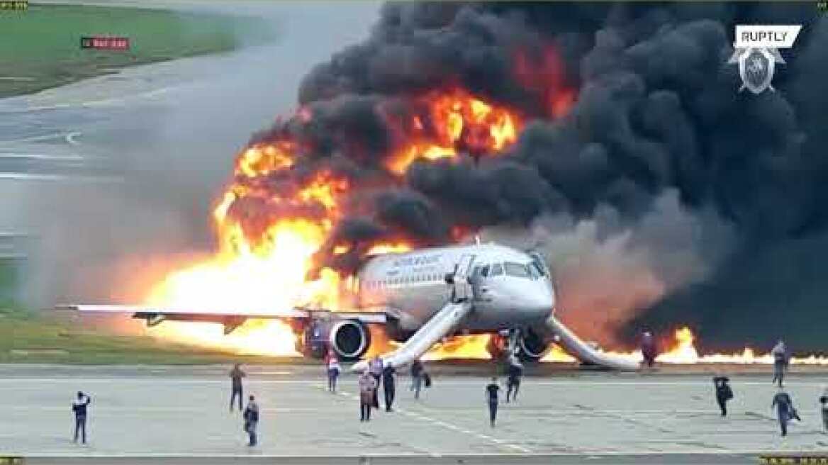 Russia: Investigative Committee releases video of last year's deadly Superjet crash in Sheremetyevo