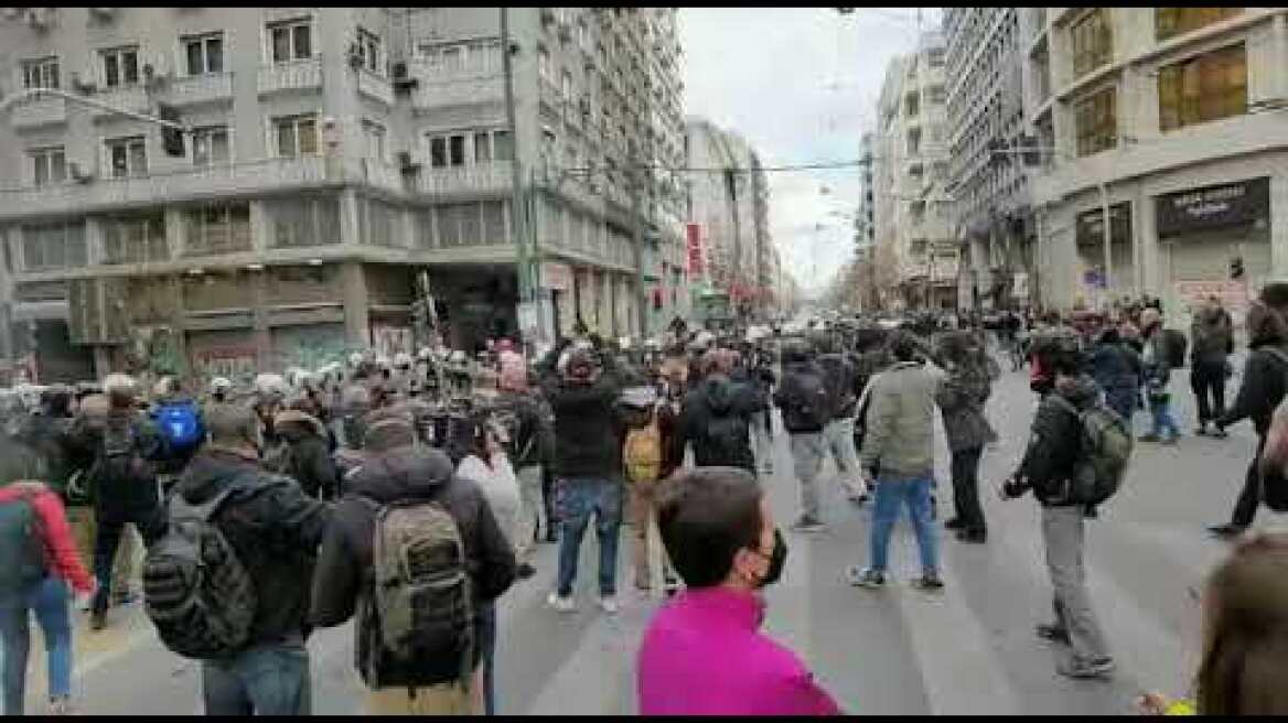 Ένταση Χαλκοκονδύλη και Πατησίων με συλλήψεις