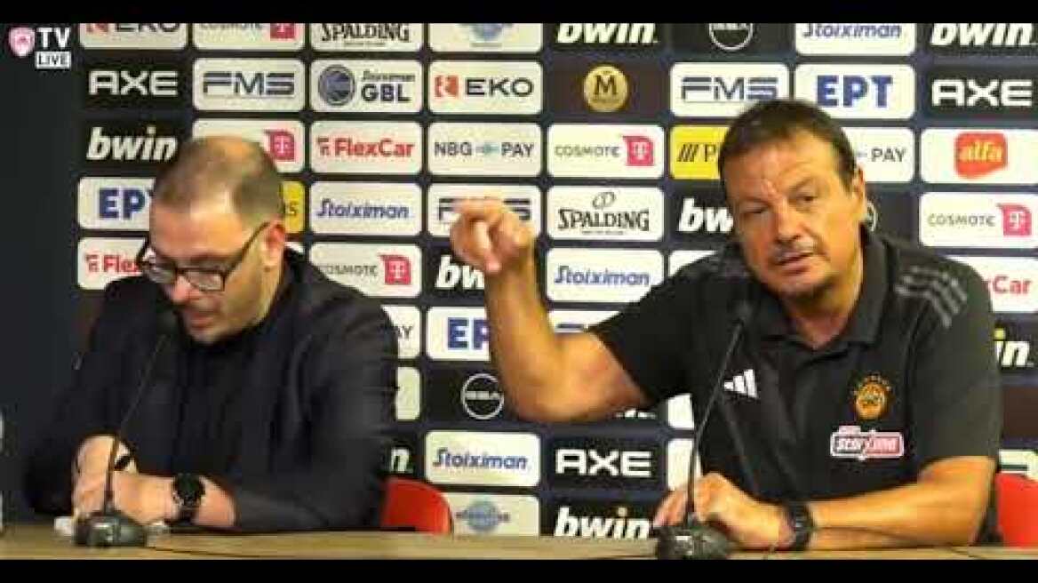 Η στιγμή που ο Αταμάν αποχώρησε έξαλλος από τη συνέντευξη Τύπου μετά τον 4ο τελικό