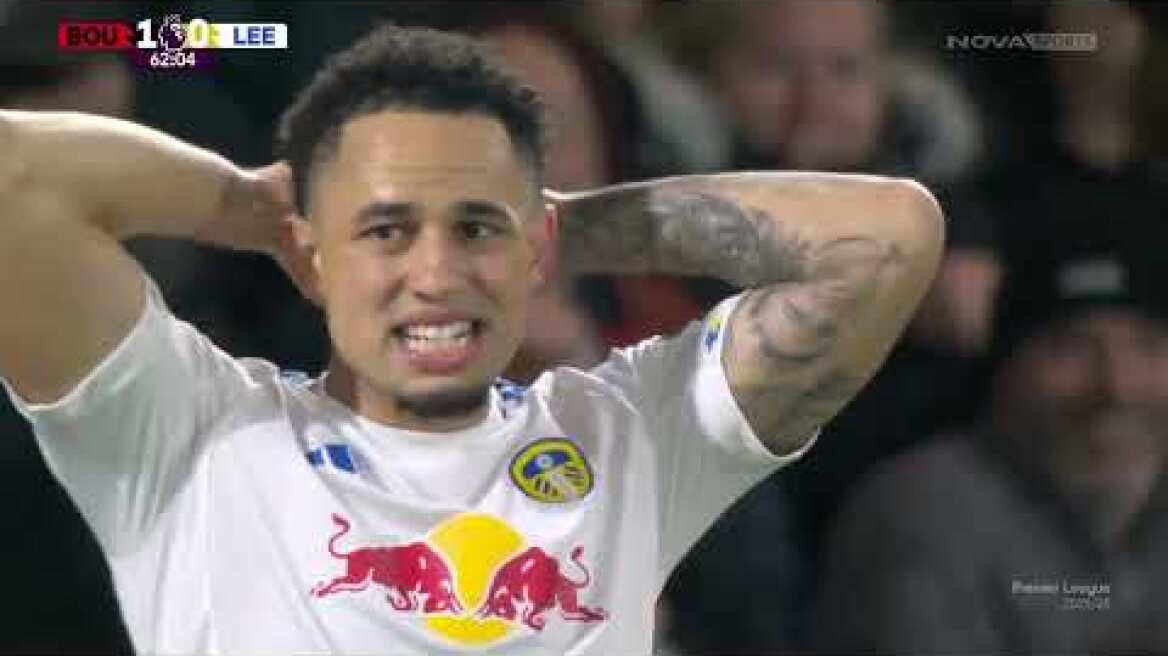 Μπόρνμουθ-Λιντς: 2-2  (MD 34, 22/04/2026)