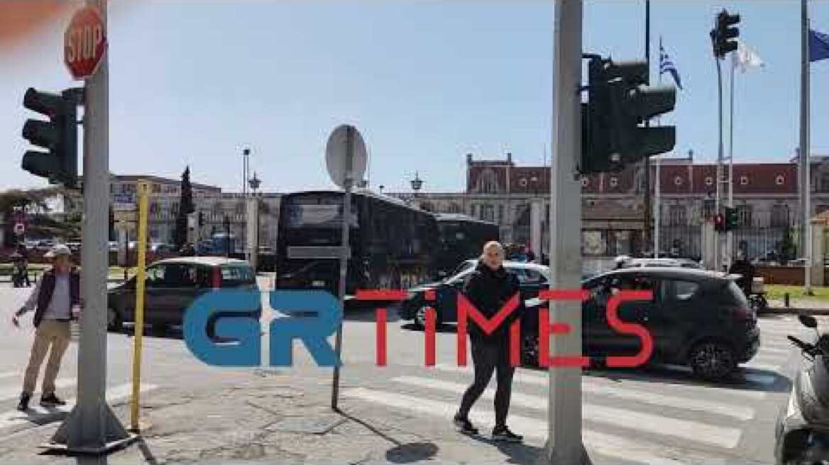 Θεσσαλονίκη: Ισχυρή αστυνομική δύναμη στο Λιμάνι 2