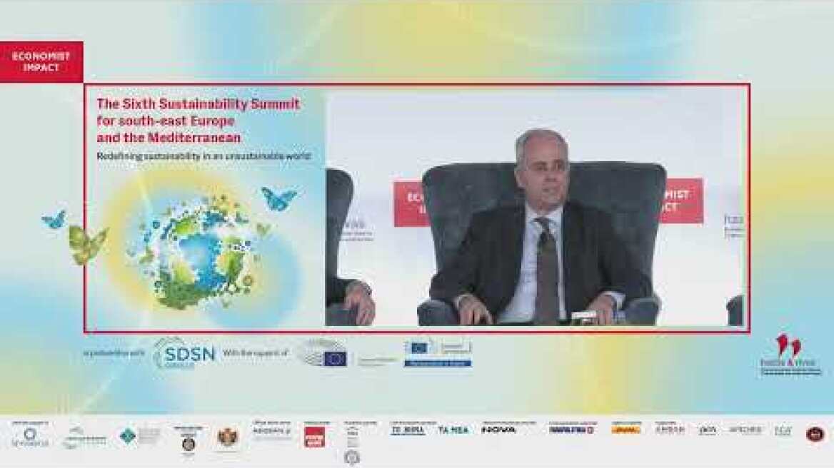 Ομιλία του Δρ.Παναγιώτη Μούργου στο The Sixth Sustainability Summit for SE Europe &the Mediterranean