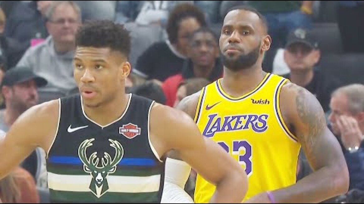 Lakers vs Bucks Full Game Highlights! December 19, 2019 NBA Season