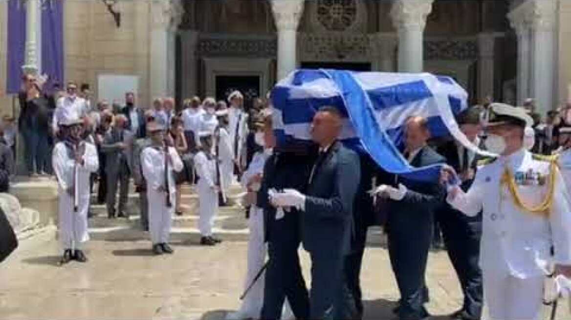Κηδεία Γιάννη Κοντούλη