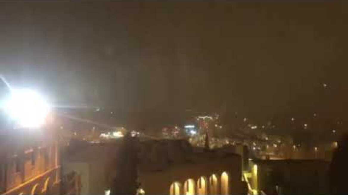 Snow in Jerusalem 2019