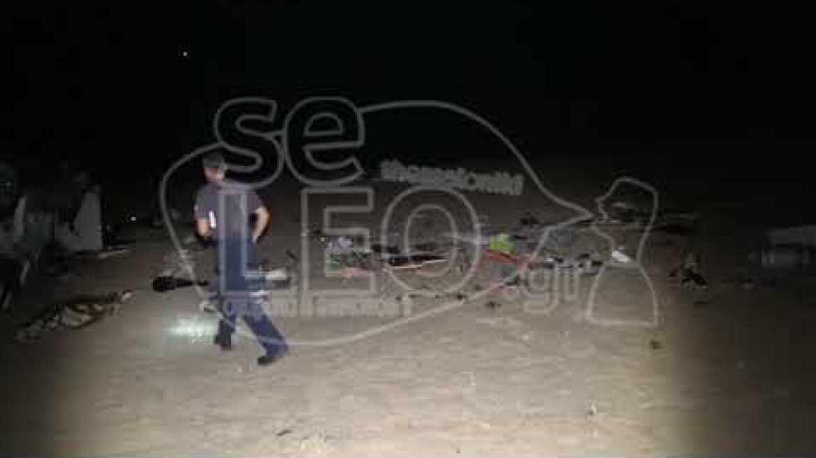 Εικόνες βιβλικής καταστροφής στη Χαλκιδική 2