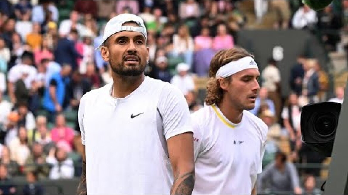 Kyrgios vs. Tsitsipas - DRAMA and EXCELLENCE at Wimbledon 2022