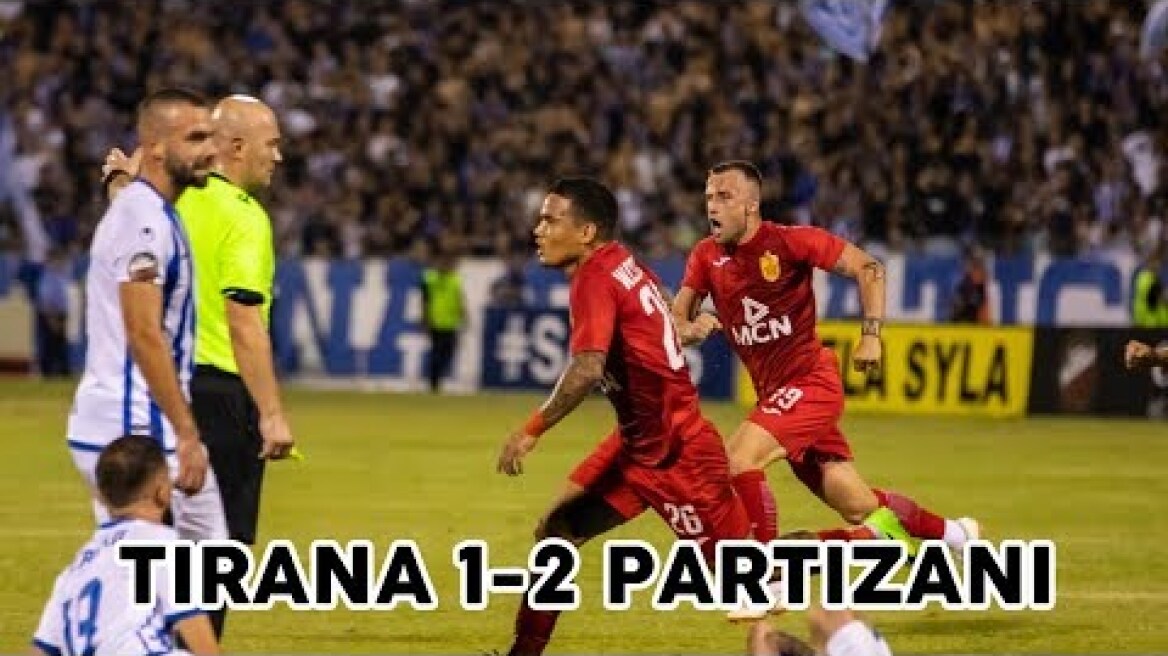 Tirana 1-2 Partizani (Permbledhja + Golat) - 29/09/2019