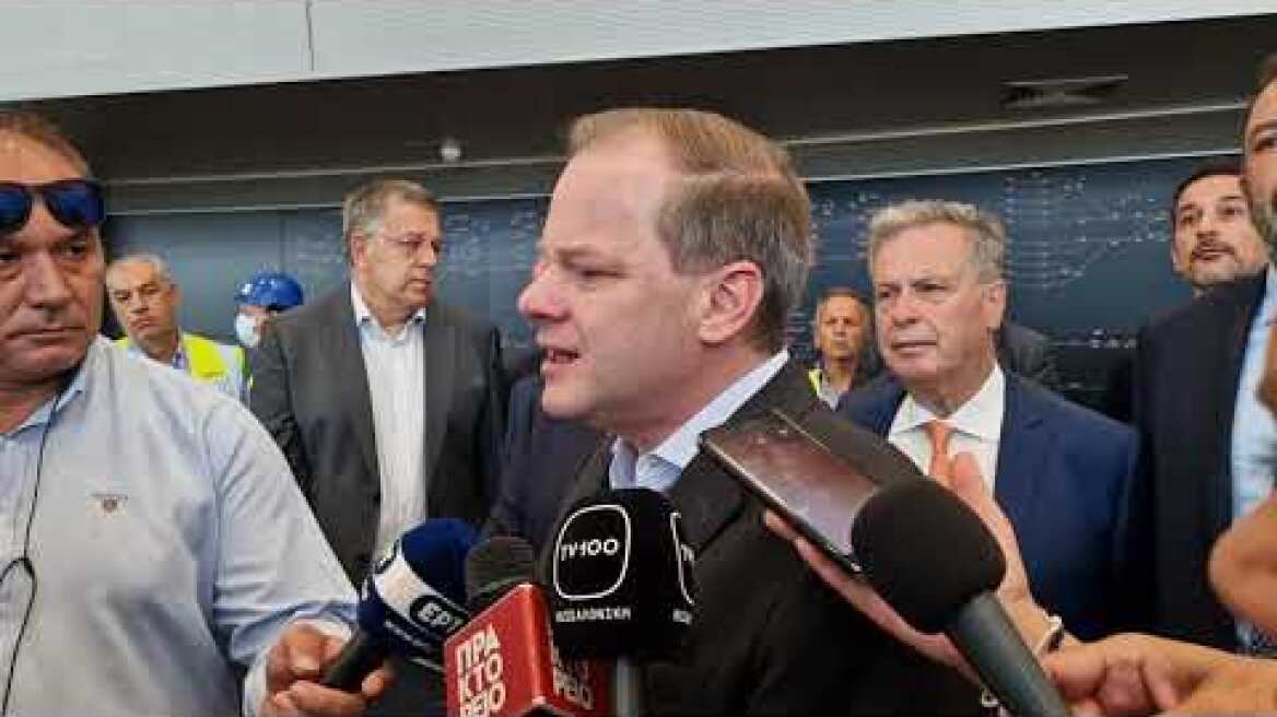 Tο κέντρο ελέγχου λειτουργίας του μετρό Θεσσαλονίκης