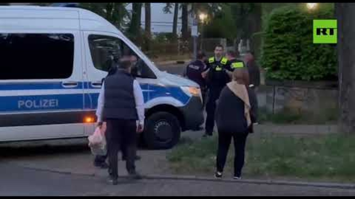 EXPLOSION AT BERLIN RESIDENCE OF RUSSIAN RIA NOVOSTI JOURNALISTS