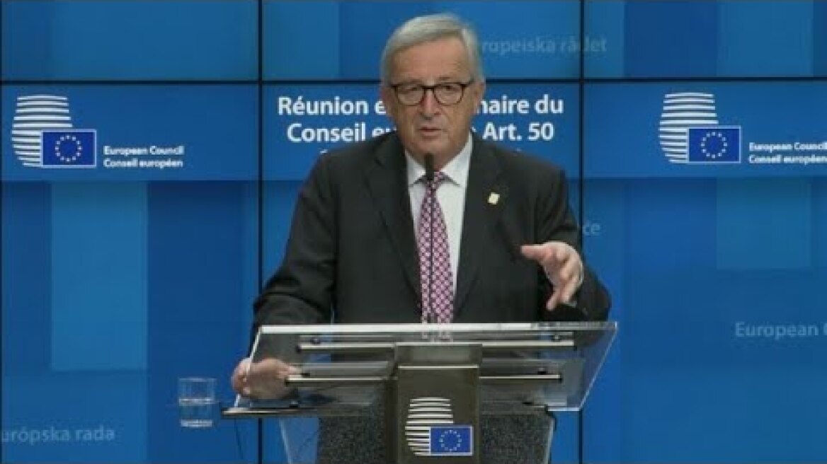 Juncker warns UK: 'This is the only deal possible'