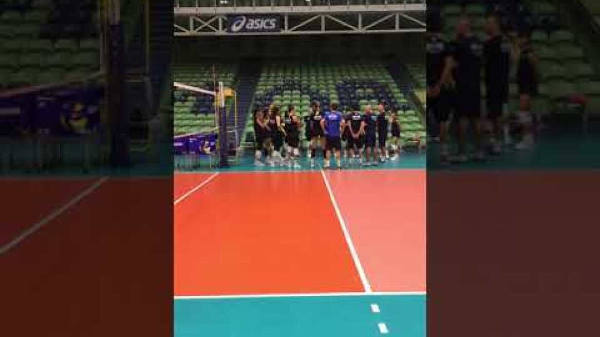 Ευρωπαϊκό πρωτάθλημα γυναικών, 2η ημέρα - Προπόνηση 5