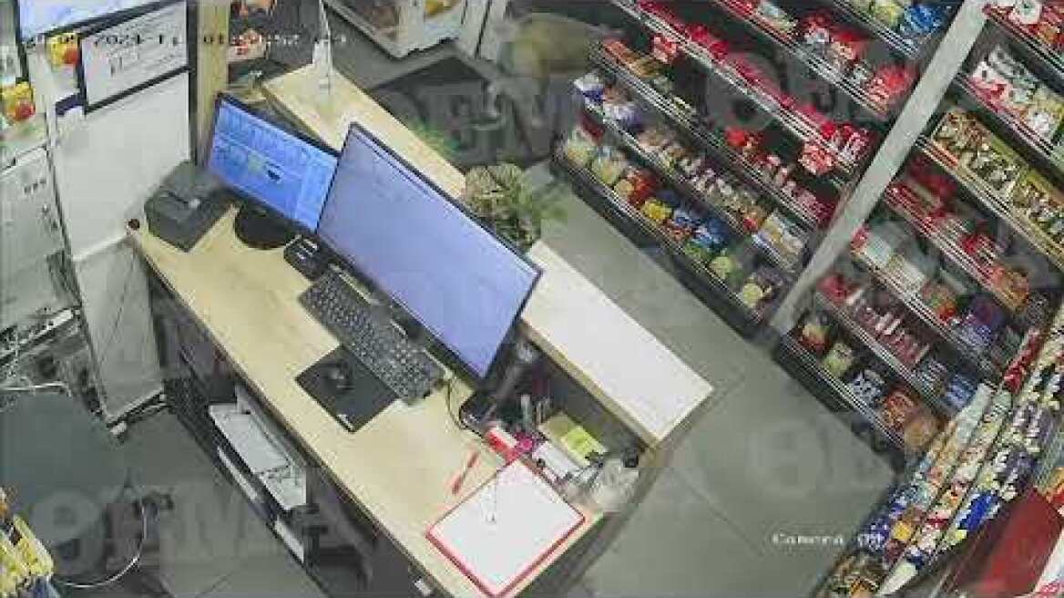 Ληστεία σε βενζινάδικο στην Θεσσαλονίκη (2)