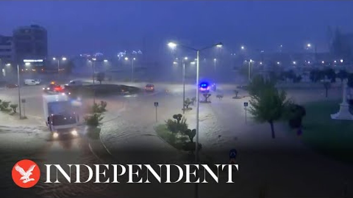 Live: Storm Elias floods Greek city of Volos