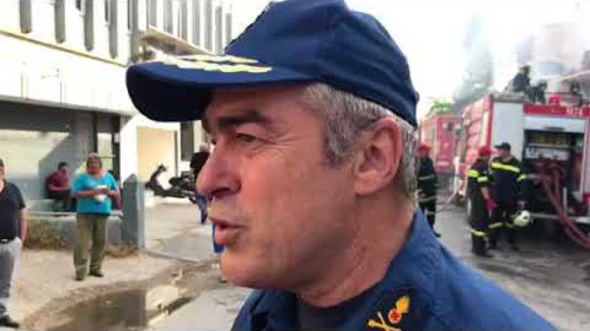 Υποστράτηγος - διοικητής πυροσβεστικής διοίκησης Αττικής